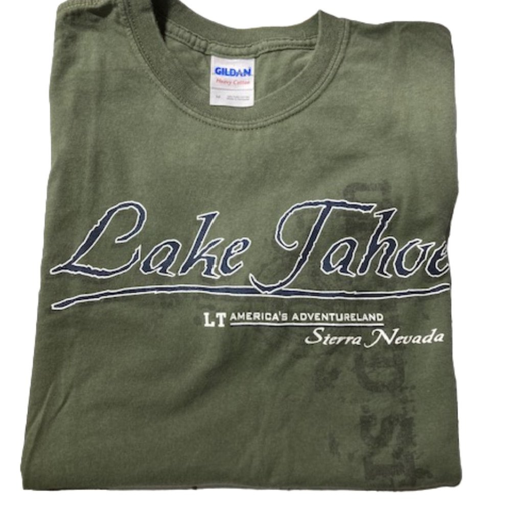 Lake Tahoe LT America's Adventureland Sierra Nevada Vintage T-Shirt
